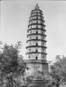 定县开元寺塔（料敌塔） - dingxian kaiyuansi old 01