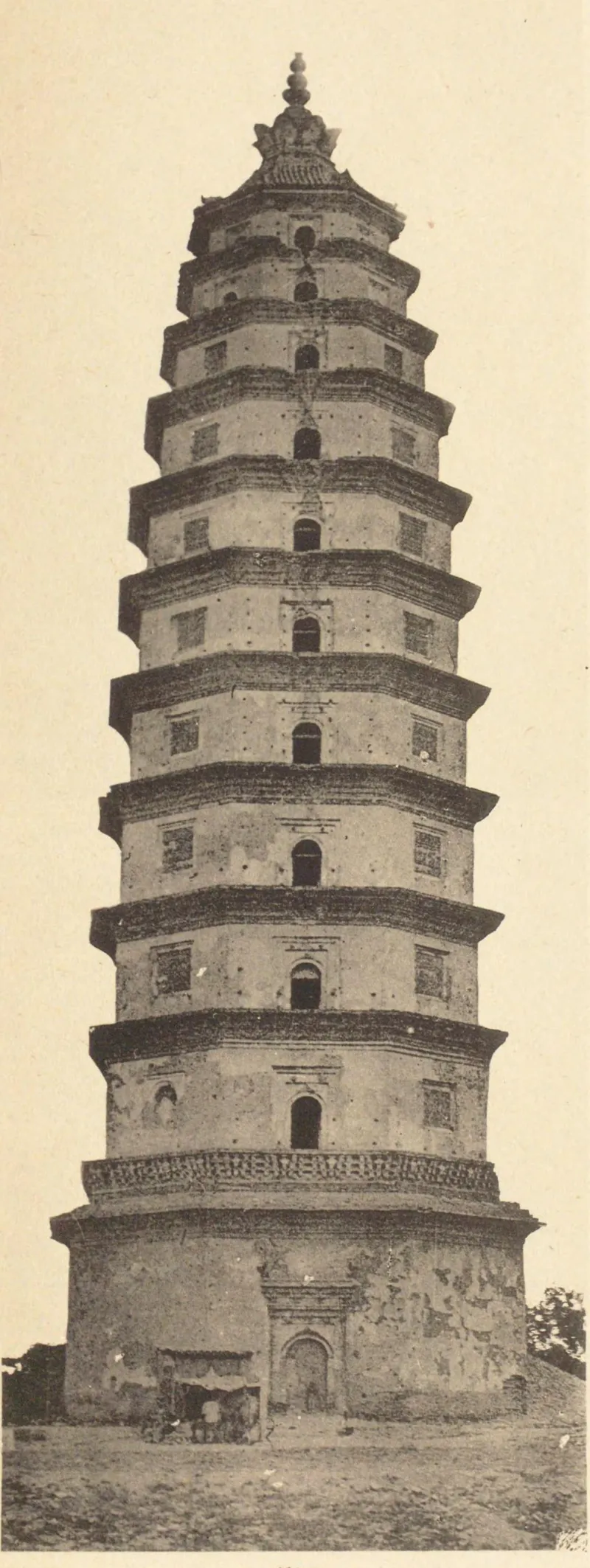 《中国文化史迹》第八辑：料敌塔西面，1902年5月