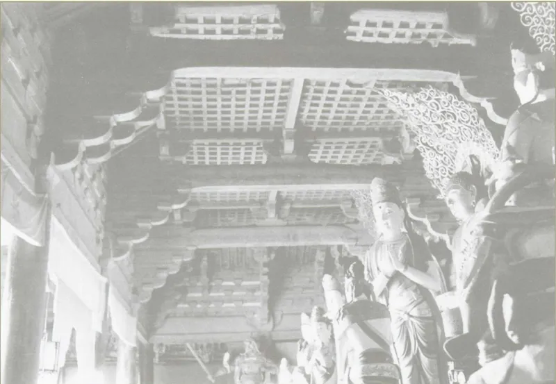 梁思成等摄《中国古建筑图典》整理本：佛光寺大殿斗拱及平闇