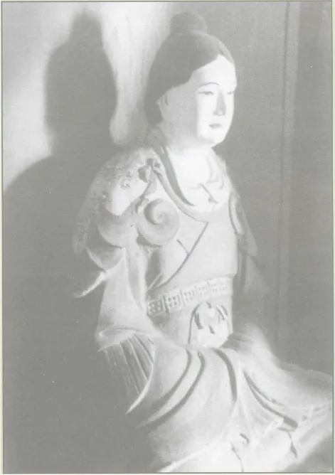 梁思成等摄《中国古建筑图典》整理本：佛光寺女弟子宁公遇像