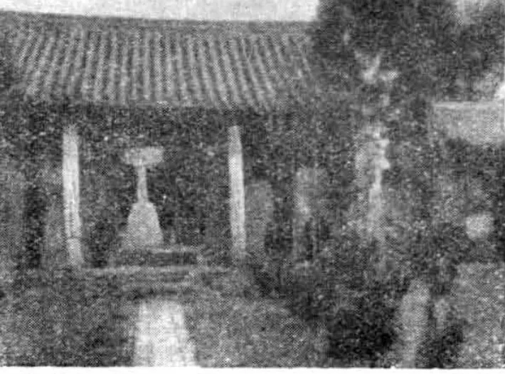 1937年周公庙仪门旧影