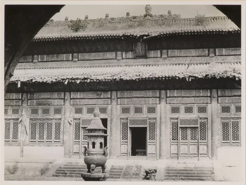 赫达·莫里逊《赫达·莫里逊的中国相册》所收普乐寺宗印殿旧影