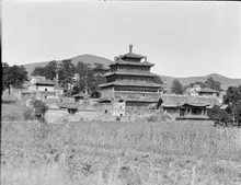 普宁寺 - puningsi old 1924 1927 gamble panorama