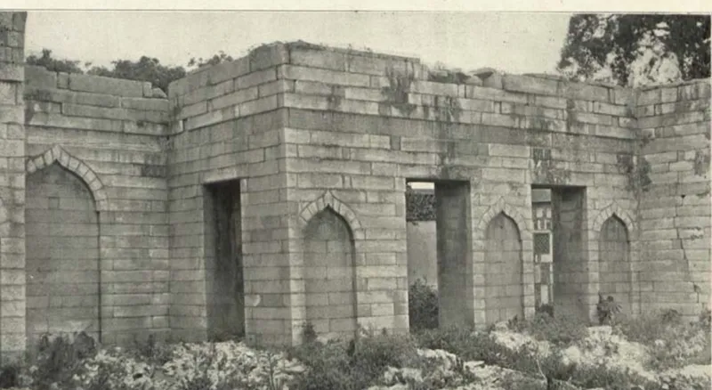 约1910年清净寺奉天坛西墙与壁龛