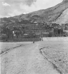 萨迦寺 - sajiasi old 1948 close