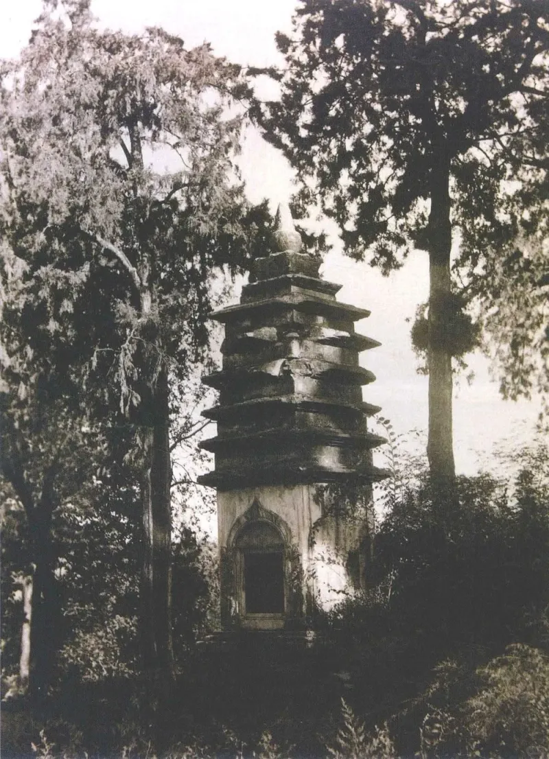 云居寺小塔旧影