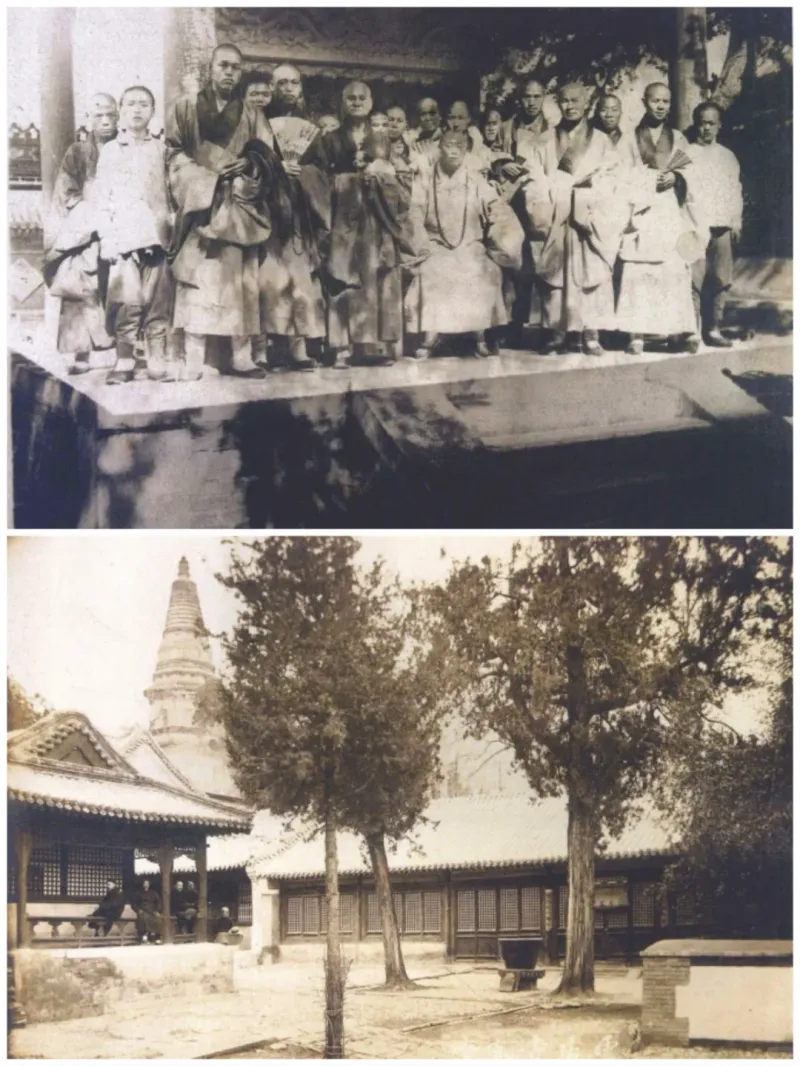 云居寺殿堂与塑像拼贴页