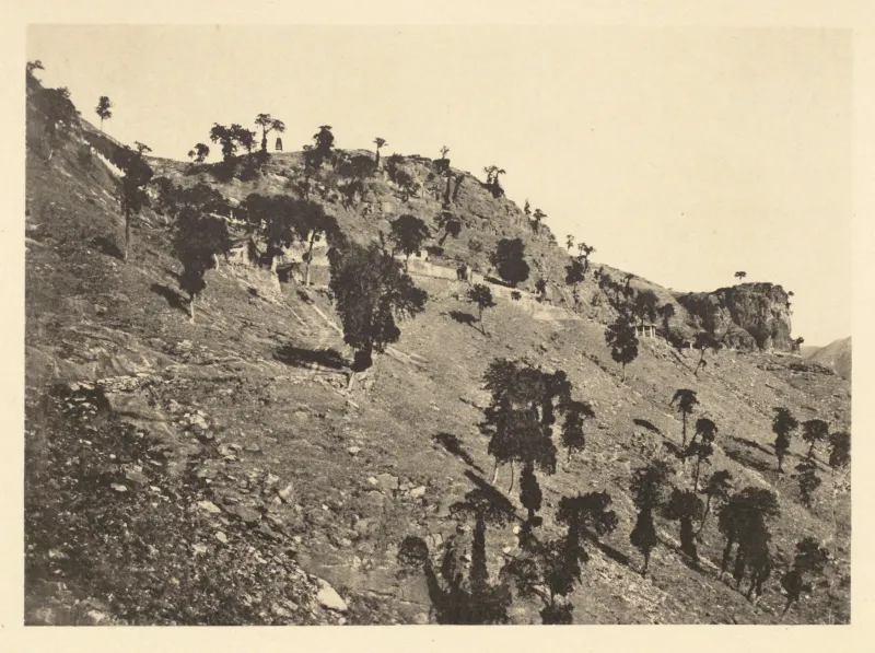 石经山山路旧影