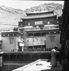 扎什伦布寺 - zhashilunbusi old 1948 main temple